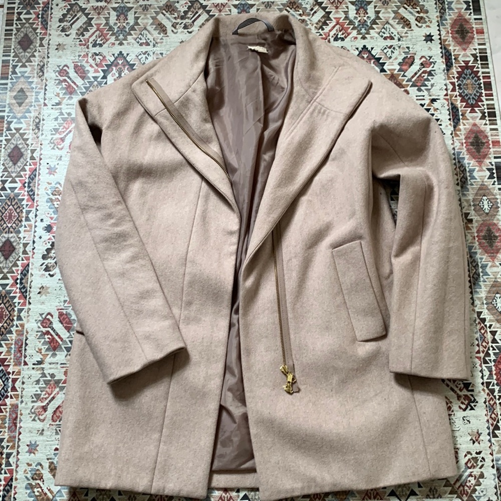 J.Crew  tan coat